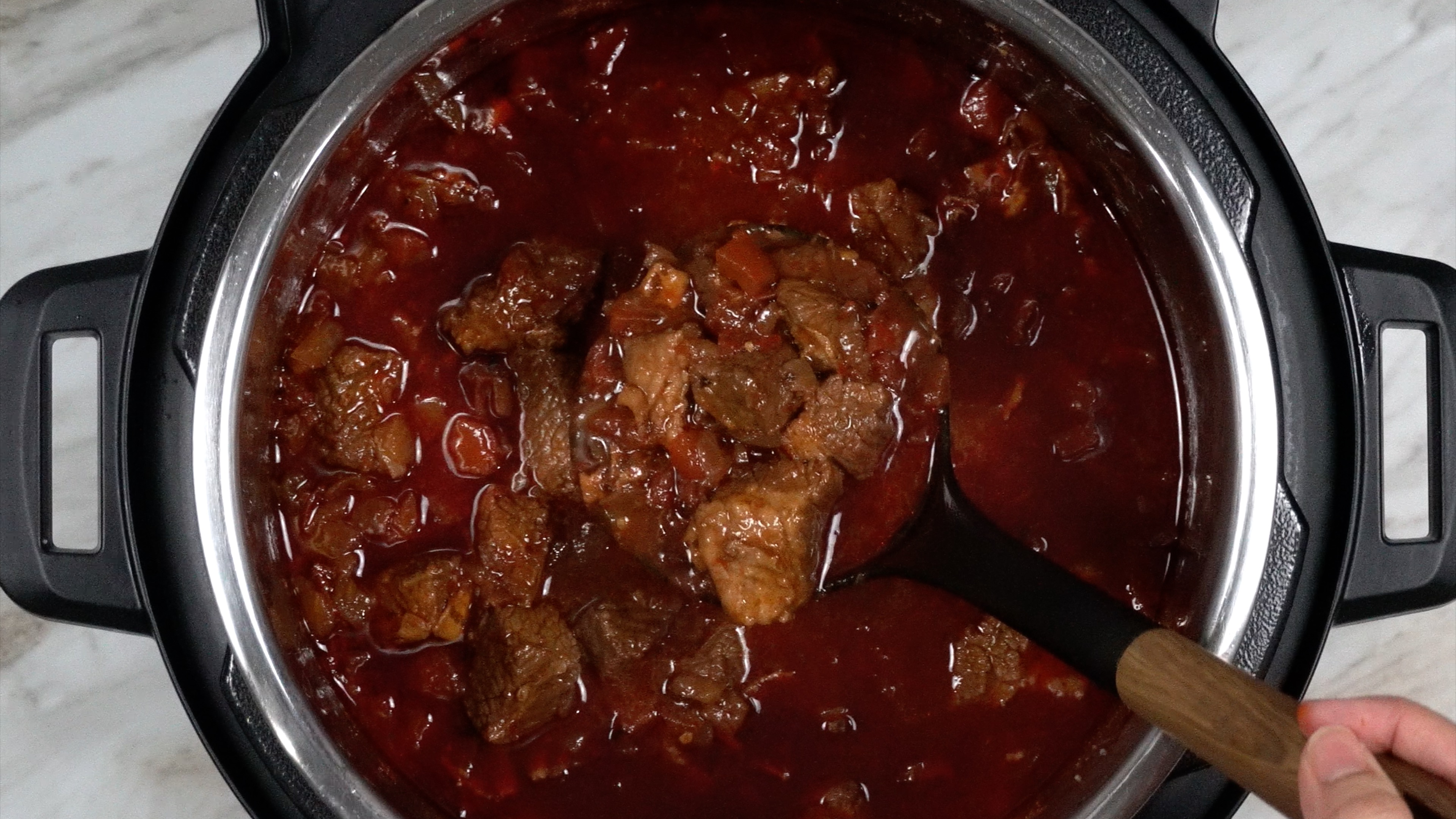 Instant Pot Texas Beef Brisket Chili EatFoodlicious