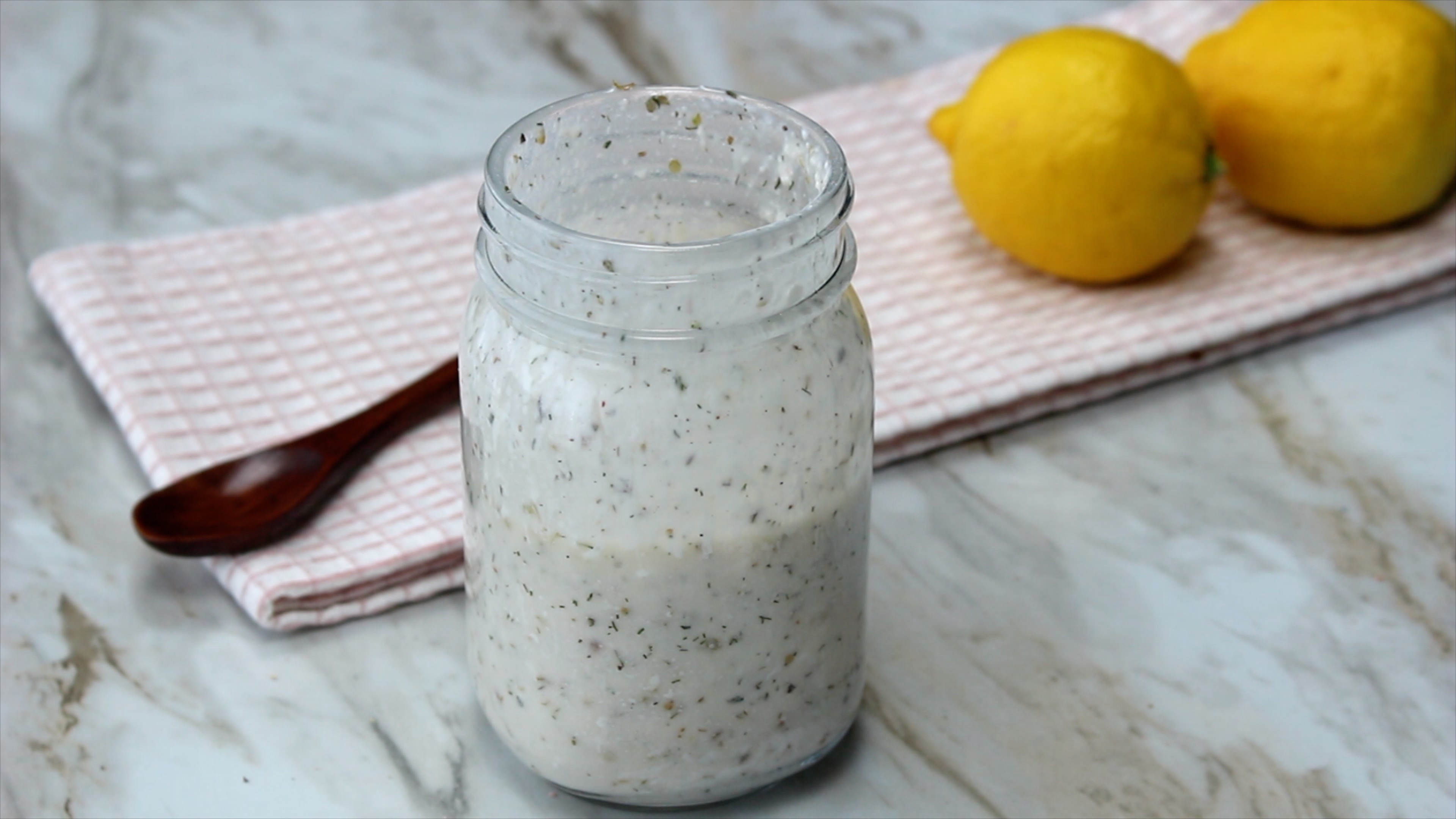 Greek Salad with Yogurt Dressing - EatFoodlicious