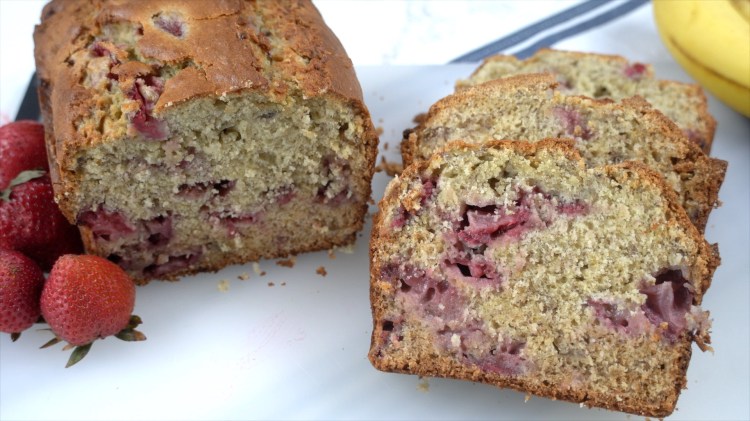 Strawberry Banana Bread
