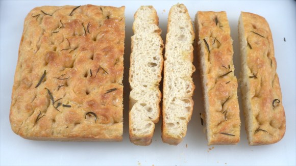 Overnight No Knead Focaccia Bread