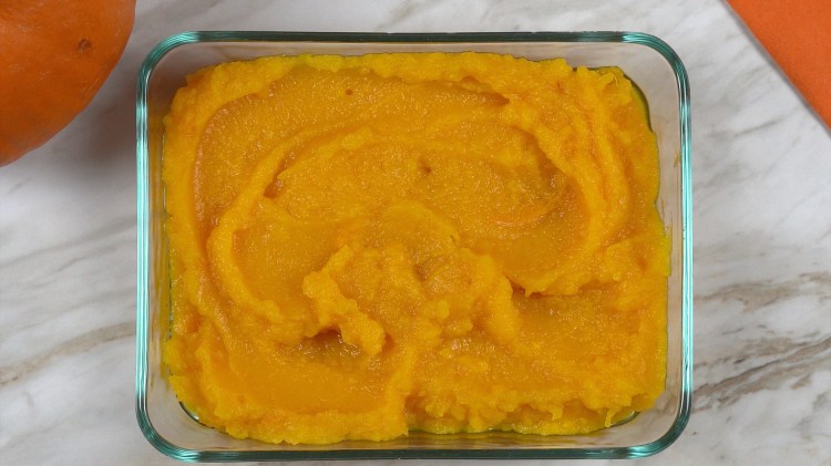 Homemade Pumpkin Puree