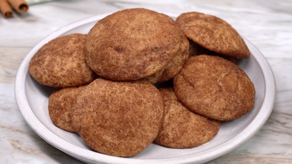 Pumpkin Snickerdoodle Cookies