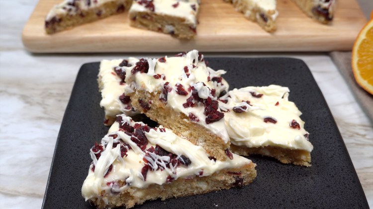 Cranberry Bliss Bars