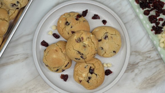 White Chocolate Cranberry Cookies