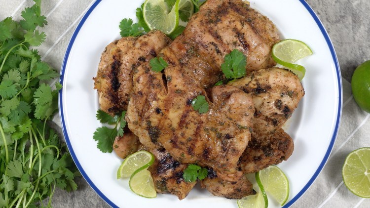 Cilantro Lime Chicken Thighs