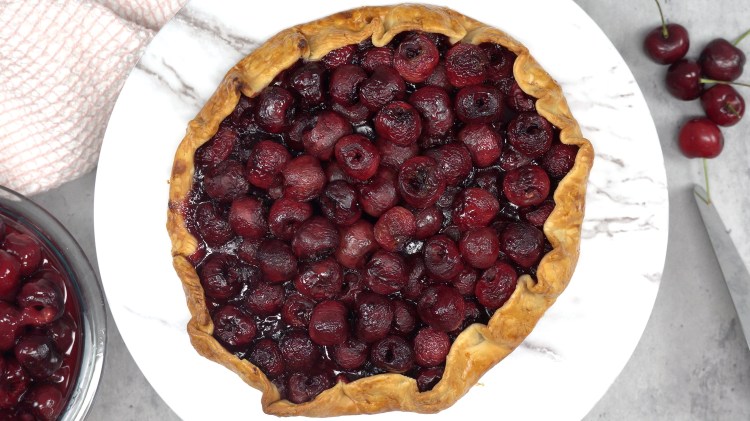 Easy Cherry Galette
